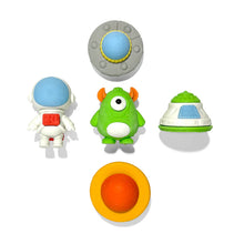 Load image into Gallery viewer, Outta This World Scented Puzzle Eraser Set of 5
