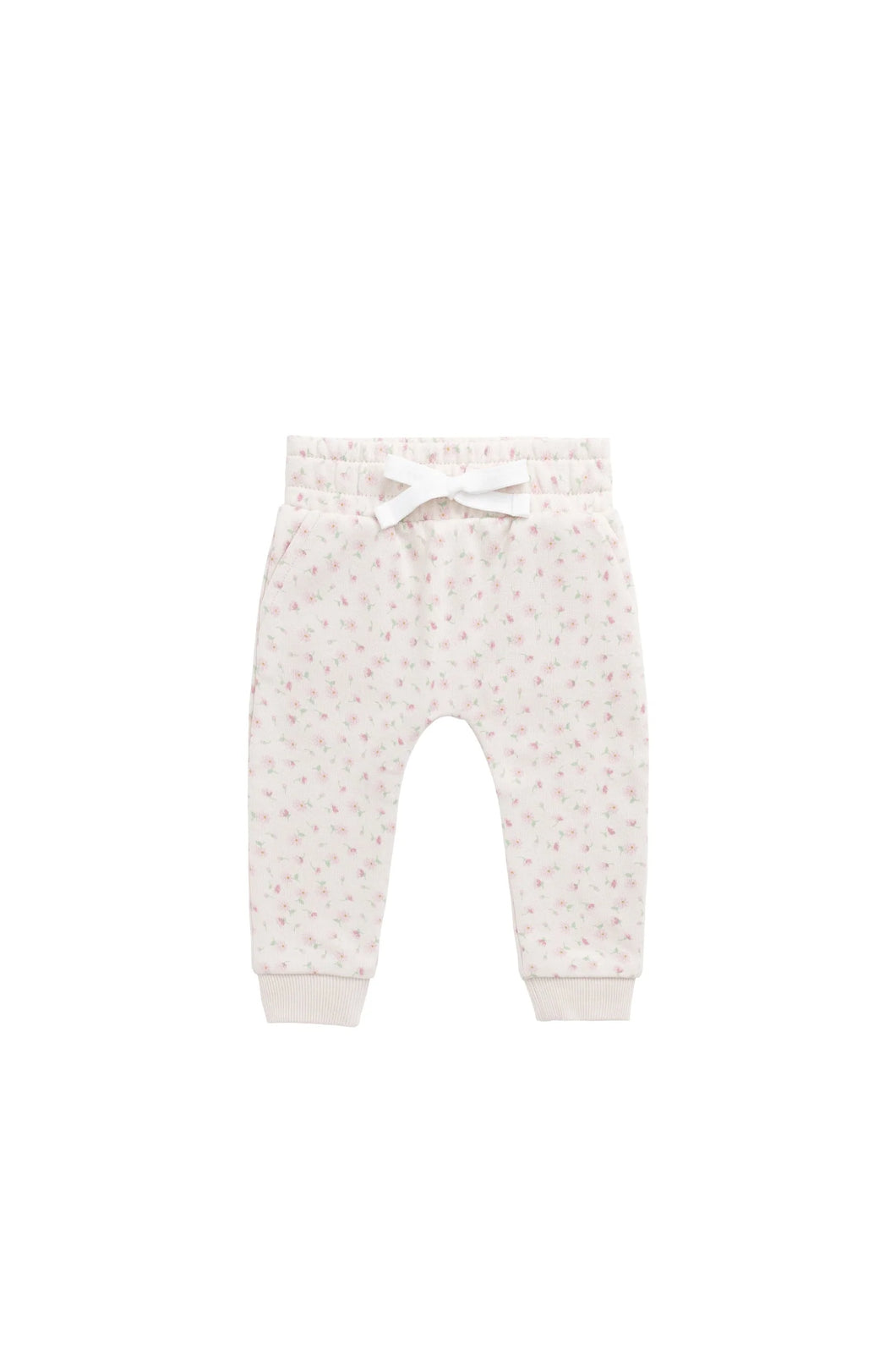 Organic Cotton Lilith Track Pant - Victoria Blush
