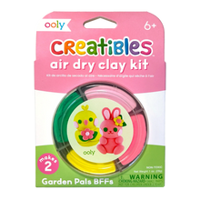 Load image into Gallery viewer, Creatibles: Air Dry Clay BFFs Kit - Garden Pals - Set Of 4 Colors
