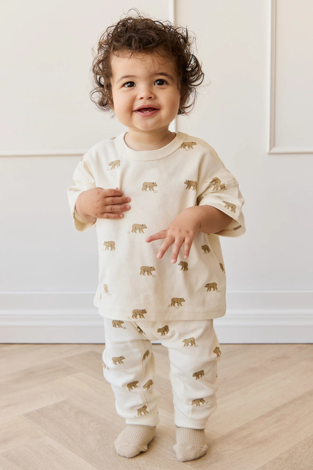 Pima Cotton Wesley Pant - Cub Walk Samoyed