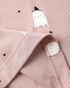 Bamboo Pajama Set - Pink Ghosts