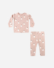 Load image into Gallery viewer, Bamboo Pajama Set - Pink Ghosts

