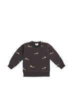 Load image into Gallery viewer, Organic Cotton Peyton Sweatshirt - Pilot, Planes Bistre
