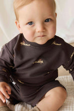 Load image into Gallery viewer, Organic Cotton Peyton Sweatshirt - Pilot, Planes Bistre
