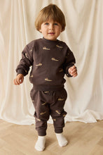 Load image into Gallery viewer, Organic Cotton Peyton Sweatshirt - Pilot, Planes Bistre
