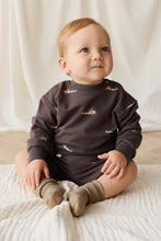 Load image into Gallery viewer, Organic Cotton Peyton Sweatshirt - Pilot, Planes Bistre
