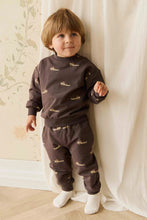 Load image into Gallery viewer, Organic Cotton Dominic Track Pant - Pilot Planes Bistre
