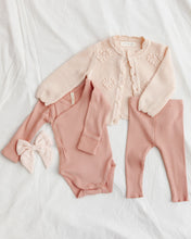 Load image into Gallery viewer, Ribbed Legging - Pink
