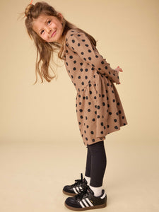 Pointelle Leggings Jet Black