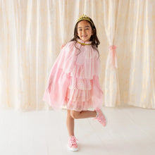 Load image into Gallery viewer, Pink Princess Tiered Long Sleeve Tutu Dress
