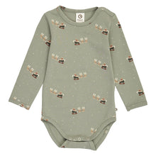 Load image into Gallery viewer, Christmas Bodysuit - Shadow/Deep Green
