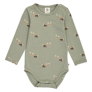 Christmas Bodysuit - Shadow/Deep Green