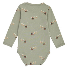 Load image into Gallery viewer, Christmas Bodysuit - Shadow/Deep Green
