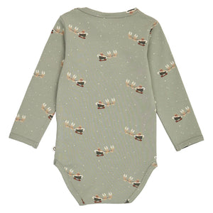 Christmas Bodysuit - Shadow/Deep Green