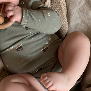Christmas Bodysuit - Shadow/Deep Green