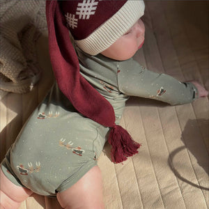 Christmas Bodysuit - Shadow/Deep Green