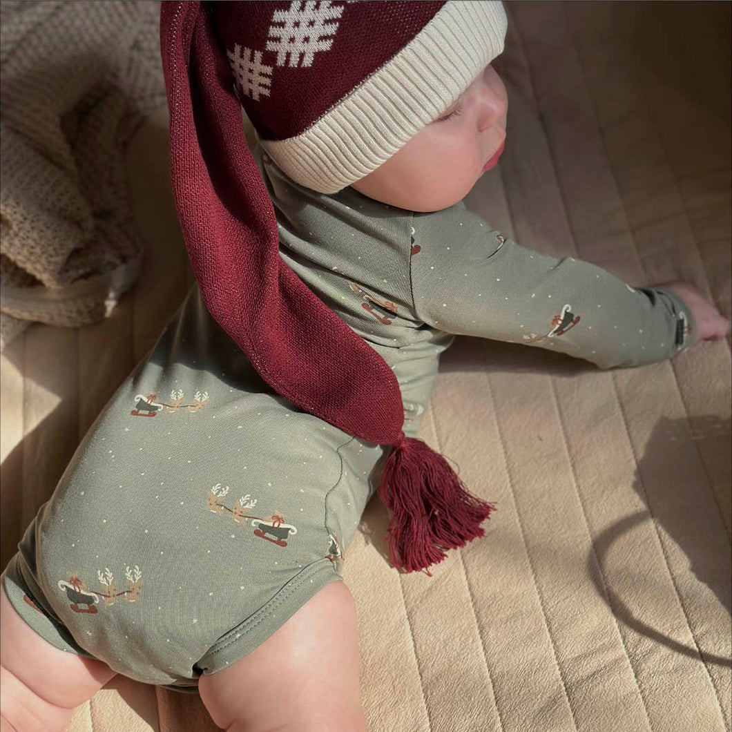 Christmas Bodysuit - Shadow/Deep Green