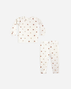 Bamboo Pajama Set - Pumpkins