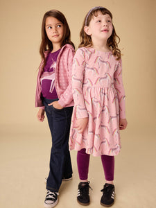 Printed Ballet Dress - Rainbow Unicorn