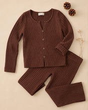 Load image into Gallery viewer, Long Sleeve Knit Tee Mulberry
