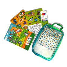 Load image into Gallery viewer, Robo Dinos - Let's Go! Activity &amp; Coloring Kit
