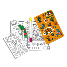 Load image into Gallery viewer, Robo Dinos - Let's Go! Activity &amp; Coloring Kit
