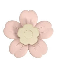 Daisy Toy Silicone Teether Spinner - Misty Rose