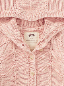 Creature Comfort Baby Cardigan - Rosada