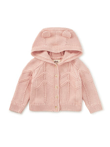 Creature Comfort Baby Cardigan - Rosada