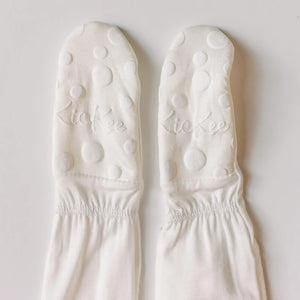 Print Muffin Ruffle Footie With 2 Way Zipper - Baby Rose Pagesus