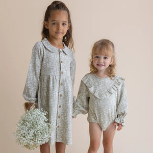 Organic Collared Dress - Wildsage