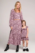 Load image into Gallery viewer, Ruffle Sleeve Mini Dress Sangria
