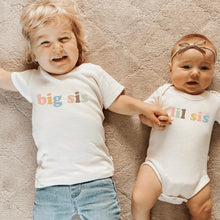 Load image into Gallery viewer, Baby Graphic Organic Bodysuit - Lil Sis Desert Bloom

