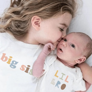 Baby Graphic Organic Bodysuit - Lil Sis Desert Bloom