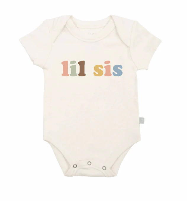 Baby Graphic Organic Bodysuit - Lil Sis Desert Bloom