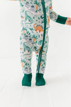 Load image into Gallery viewer, Baby Bamboo Pajamas - Bamboo Sleeper - Rex
