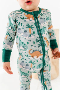 Baby Bamboo Pajamas - Bamboo Sleeper - Rex