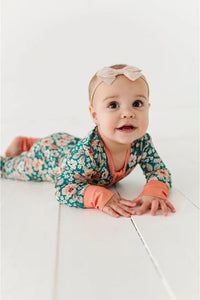 Baby Bamboo Sleeper - Juniper
