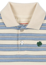 Load image into Gallery viewer, Spotty Romper - Stripe Ciel
