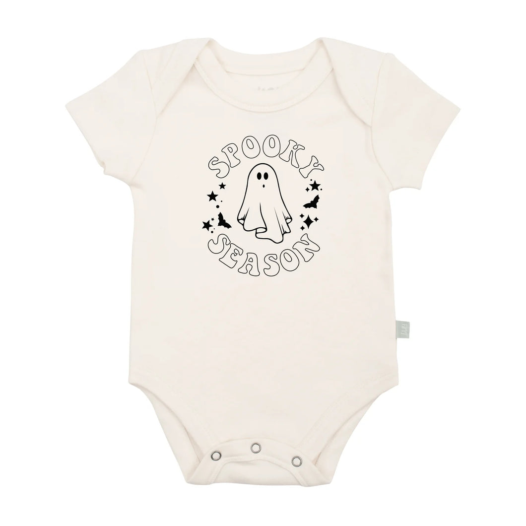 Graphic Organic Bodysuit - Spooky Season
