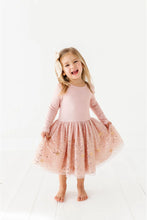 Load image into Gallery viewer, Kids Star Dress - Girls Tulle Twinkle Holiday Dress - Stella
