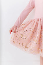 Load image into Gallery viewer, Kids Star Dress - Girls Tulle Twinkle Holiday Dress - Stella

