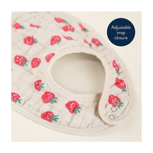 Load image into Gallery viewer, Itzy Bibs - Strawberries &amp; Cream
