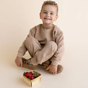 Organic Fleece Sweatshirt - Sunshine