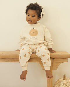 Relaxed Fleece Sweatpant - Smiley Pumpkins