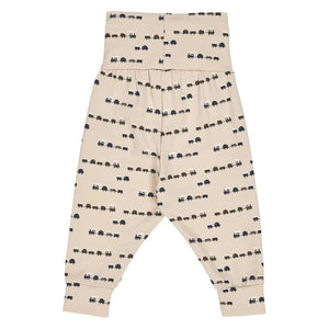 Train Printed Pants - Oak/Root/Deep Green