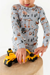 Kids Bamboo Pajamas - Bamboo Fall Clothing - Mason