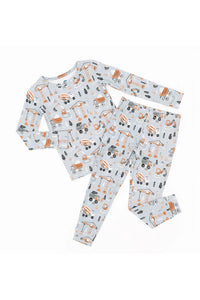 Kids Bamboo Pajamas - Bamboo Fall Clothing - Mason