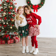 Load image into Gallery viewer, Gingerbread Joy Sequin Christmas Tutu
