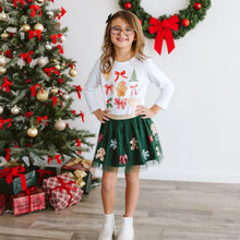 Load image into Gallery viewer, Gingerbread Joy Sequin Christmas Tutu
